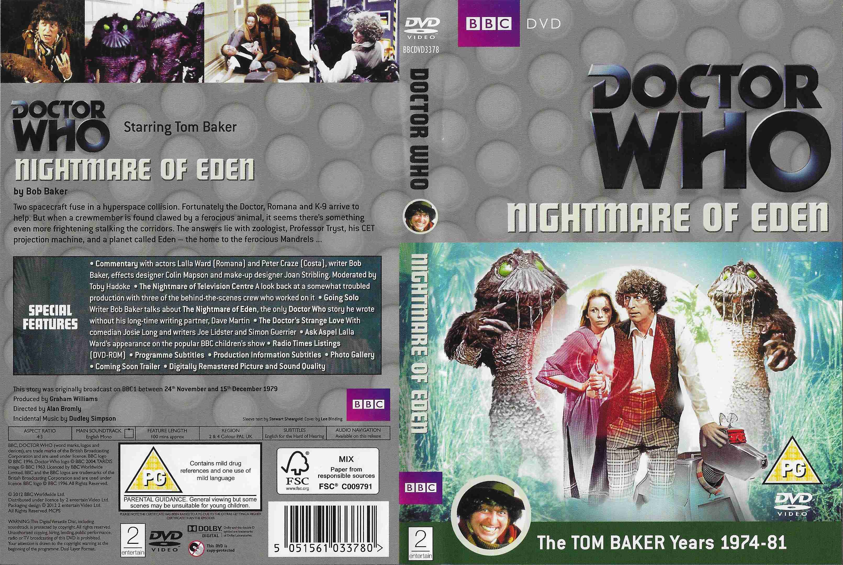 Back cover of BBCDVD 3378